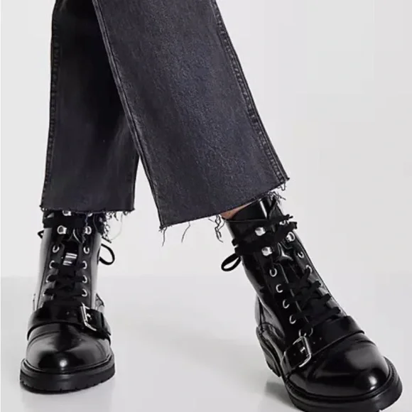 AllSaints Donita Combat Boot NWOT